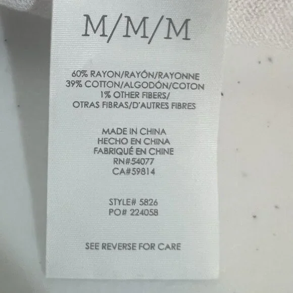 Cabi Women Cardigan Striped Medium Size Open Front Pockets Long Sleeves Orange - Picture 6 of 10